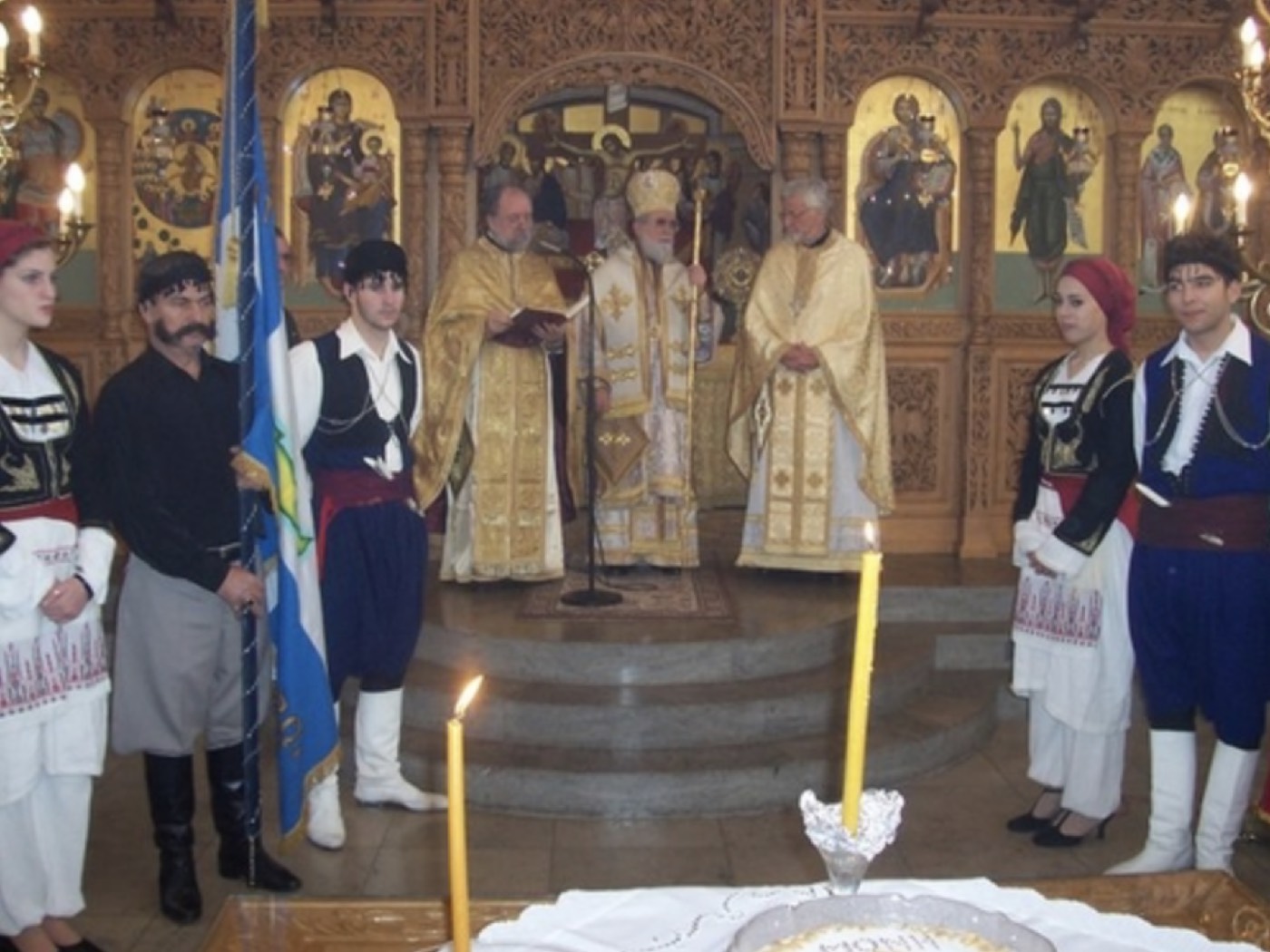 Στιγμή από εκδήλωση της Παγκρητικής Ομοσπονδίας Ευρώπης